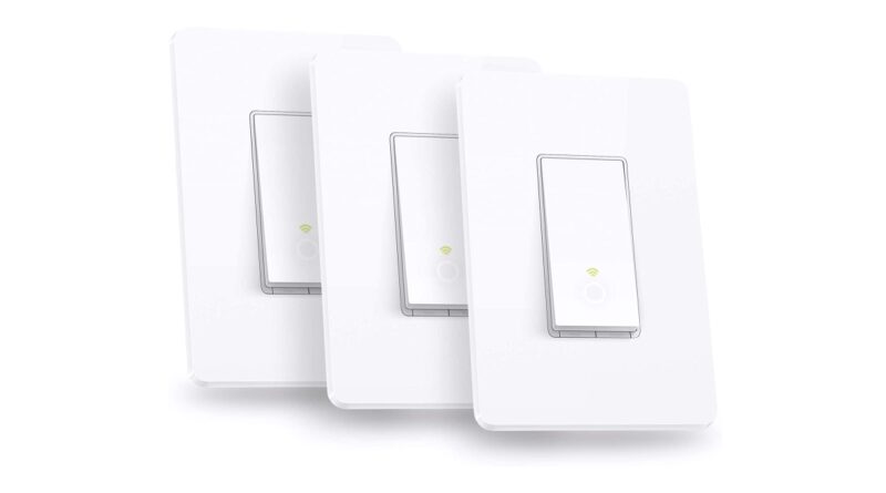 Kasa Smart Light Switch HS200P3, Single Pole, Needs Neutral Wire, 2.4GHz Wi-Fi Light Switch Works with Alexa and Google Home, UL Certified, No Hub Required, 3-Pack , White