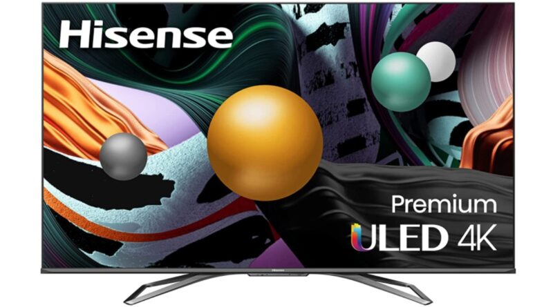 Hisense ULED Premium 55U8G QLED Series 55-inch Android 4K Smart TV with Alexa Compatibility, 1500-nit HDR10+, Dolby Vision IQ & Atmos, 120Hz, HDMI 2.1, Game Mode Pro
