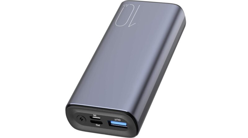 TOZO PB3 Portable Charger 10000mAh One of The Lightest and Slimmest Fast Power Bank 18W PD High-Speed Charging Battery Pack with USB-C Input/Output for...