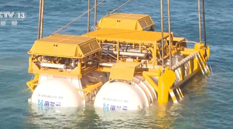 World's First Underwater Data Center Takes Shape Off Hainan Coast