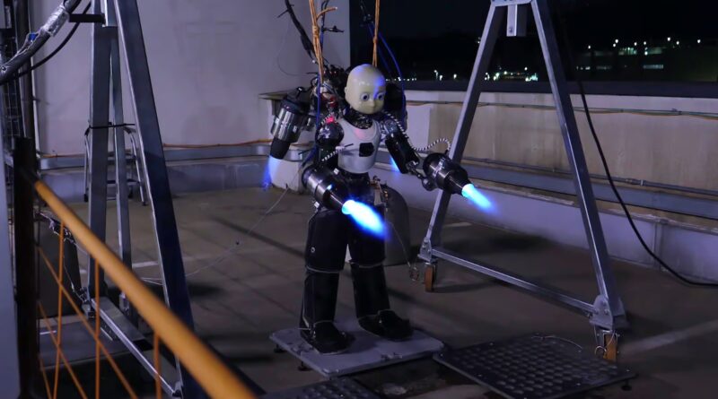 Humanoid With Jetpack Paves Future for Disaster Response